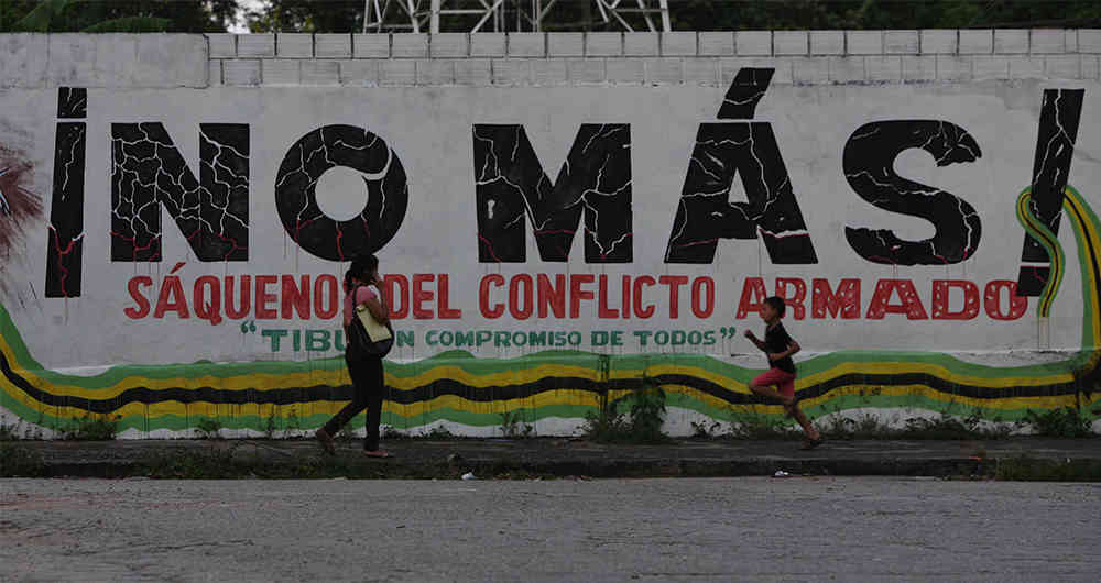 Despite the peace deal with the FARC rebels, the war has not ceased in places like the town of Tibu, in the northeastern province of Norte de Santander, Colombia.