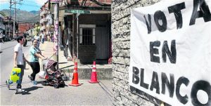 Voto en Blanco, Colombia elections